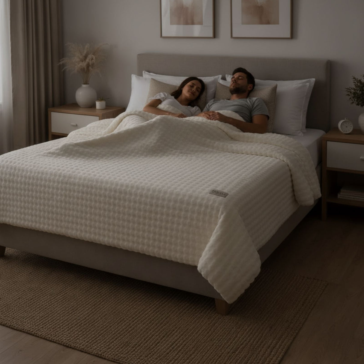 Kuscheldecke Bettdecke Winterdecke Steppdecke Flauschdecke Decke