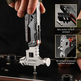 18in1 Multifunktionswerkzeug Multitool mit Hammer Outdoor-Werkzeug