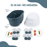 6er-Set Spielzeugkiste Spielzeug-Aufbewahrungsbox Organizer Truhe