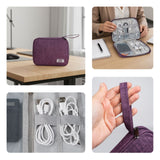 Kabel-Aufbewahrungstasche Zubehörtasche Kabeltasche Zubehör-Organizer