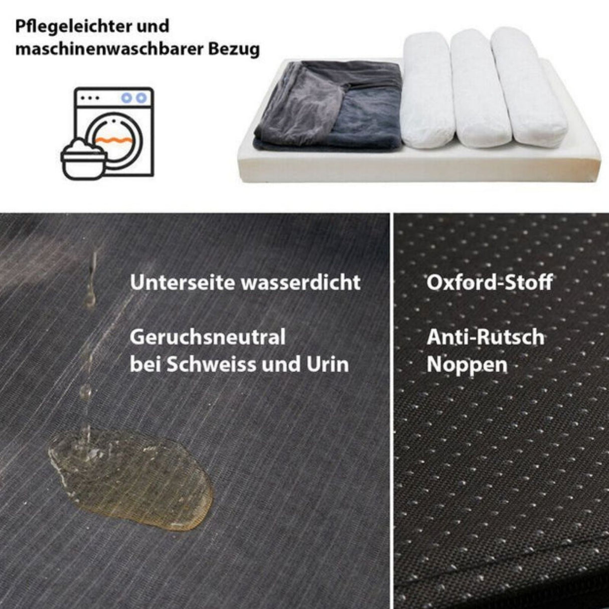 Hundebett Grösse XL Hundekissen Haustierbett Hundesofa Hundematratze