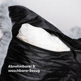 Hundebett Grösse M Kuschelbett Hundekissen Haustierbett Schlafplatz
