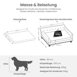 Hundecouch Grösse XL Liegeplatz Hundesofa Hundebett Haustiersofa