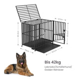 Hundekäfig Grösse XL Metallkäfig Hundebox Haustierkäfig Indoor-Käfig