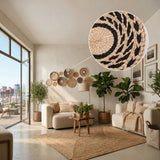 11-tlg. Set Boho-Wandteller Wanddeko Dekoelement Wandschmuck Boho-Stil
