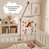 Mobile mit Halterung Regenbogen Babymobile mit Glockenhalter