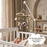 Mobile mit Halterung Rakete Babymobile mit Mobilearm