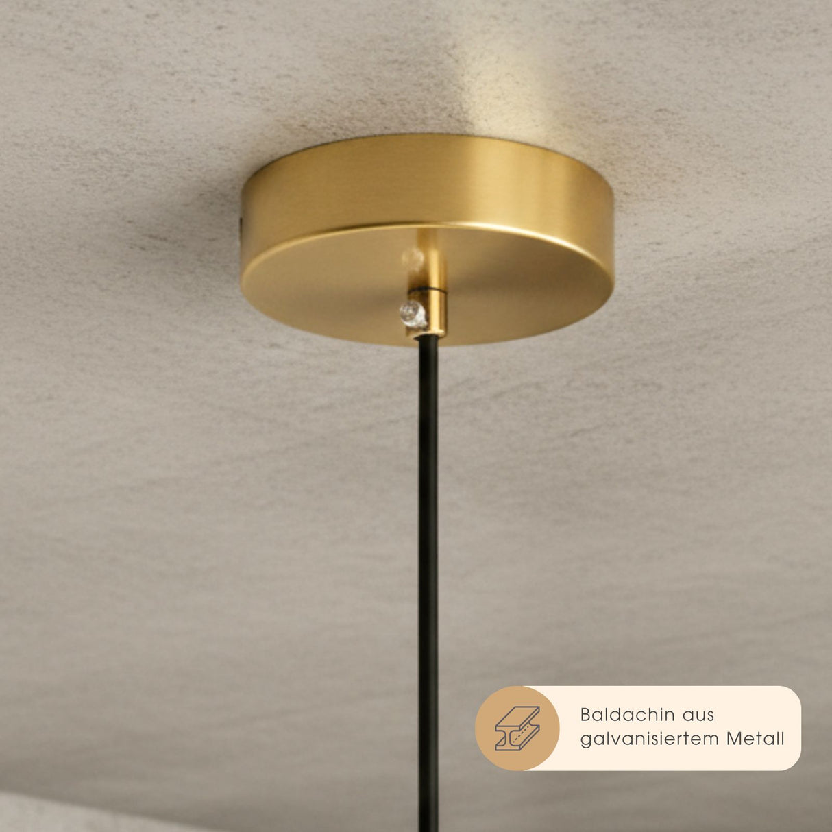2er-Set Milchglas-Pendelleuchte Hängelampe Deckenleuchte Pendellampe