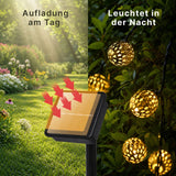 Marokkanische LED Solar-Gartenbeleuchtung 4.8m Outdoor-Dekoleuchte