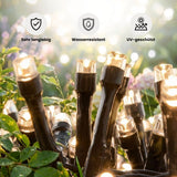LED-Gartenbeleuchtung 48.5m Outdoor-Dekoleuchte Gartenleuchte