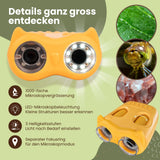 2-in-1 Kindermikroskop und -teleskop Handmikroskop Digitalmikroskop