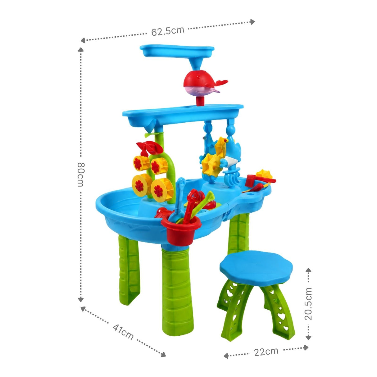 Wasserspieltisch Aktivitätstisch Wassertisch Outdoor-Kinderspieltisch