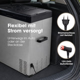 Kompressor-Kühlbox 75L Camping-Kühlschrank Auto-Kühlbox Gefrierbox