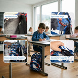 Schulrucksack Teenager-Rucksack Schulthek Schuelzgi Schulranzen