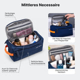 3-tlg. Necessaire-Set Kosmetiktasche Kulturbeutel Toilettentasche