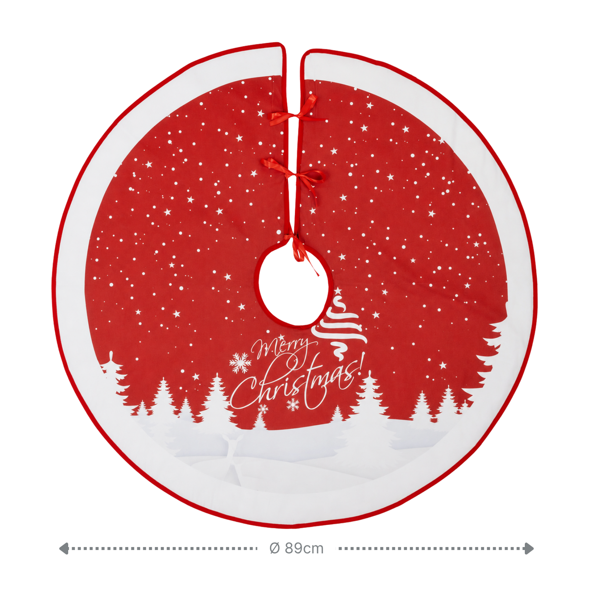 Weihnachtsbaumdecke Christbaum-Rock Tannenbaum-Teppich Baumrock-Matte
