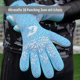 Fussballhandschuhe Aero Virx Blue Gr. 9 Torwart Goalie Handschuhe