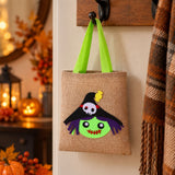 Halloween-Süssigkeitentasche Beutel Leinenbeutel Trick-or-Treat-Tasche