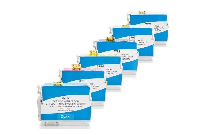 Alternative Tintenpatrone zu Epson T0791-6