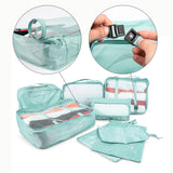 Reisebeutel Koffer-Organizer Packsack Aufbewahrungsbeutel Set