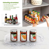 Kühlschrank-Drehteller Drehplatte Aufbewahrungs-Tablett Organizer