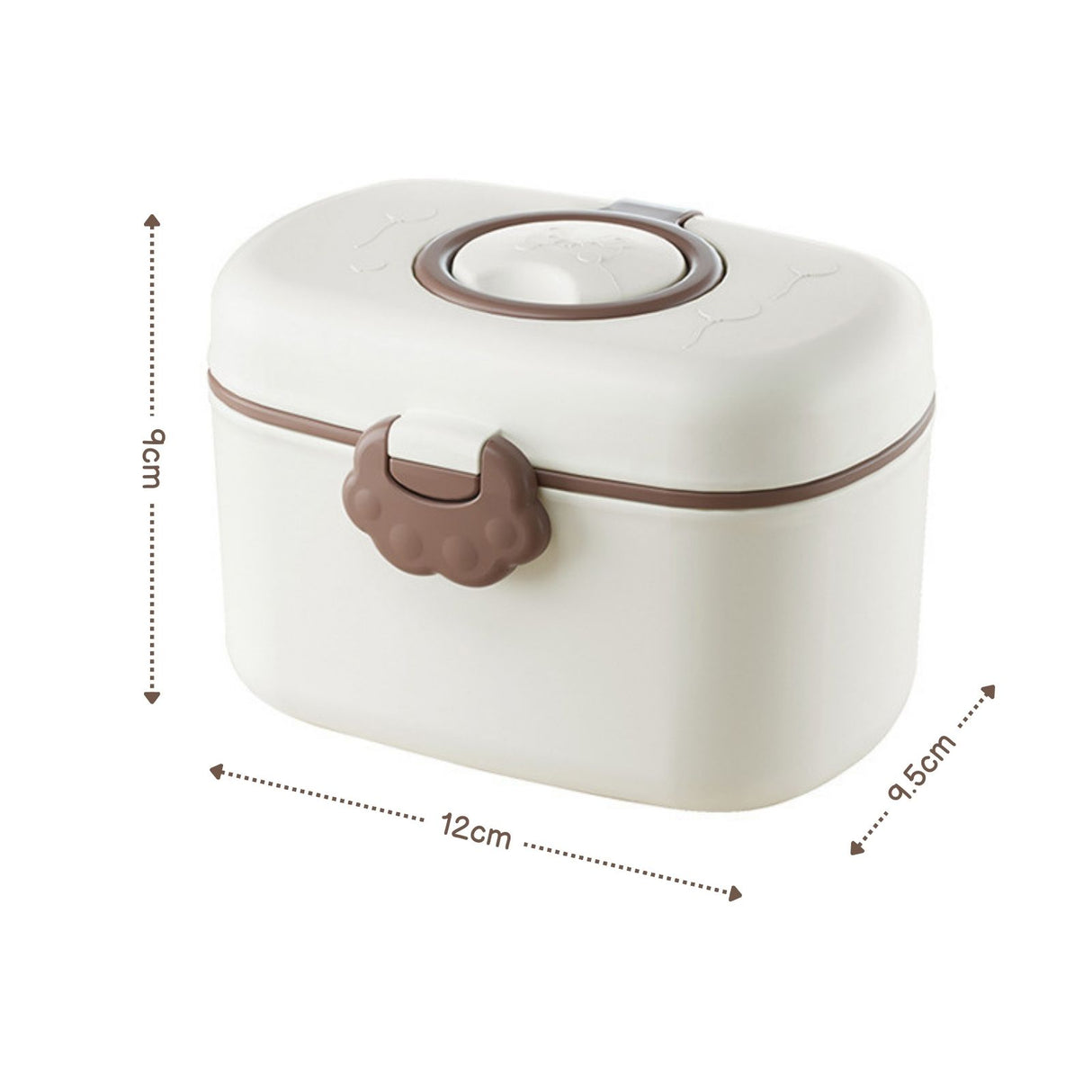 Baby-Milchpulverbox Milchpulverspender Aufbewahrungsbox Lebensmittelbox Behälter