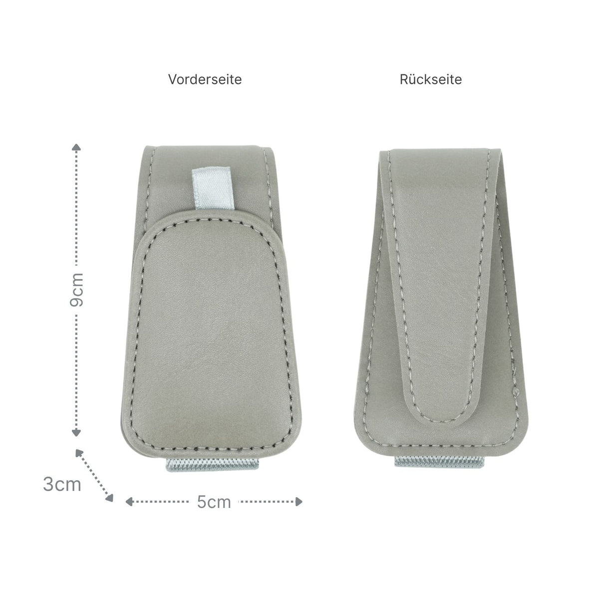 Brillenablage fürs Auto Sonnenbrillenhalter Sonnenblende-Clip Etui
