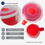 7er-Set Mikrowellendosen Vorratsdosen mit Mikrowellen-Becher Tasse