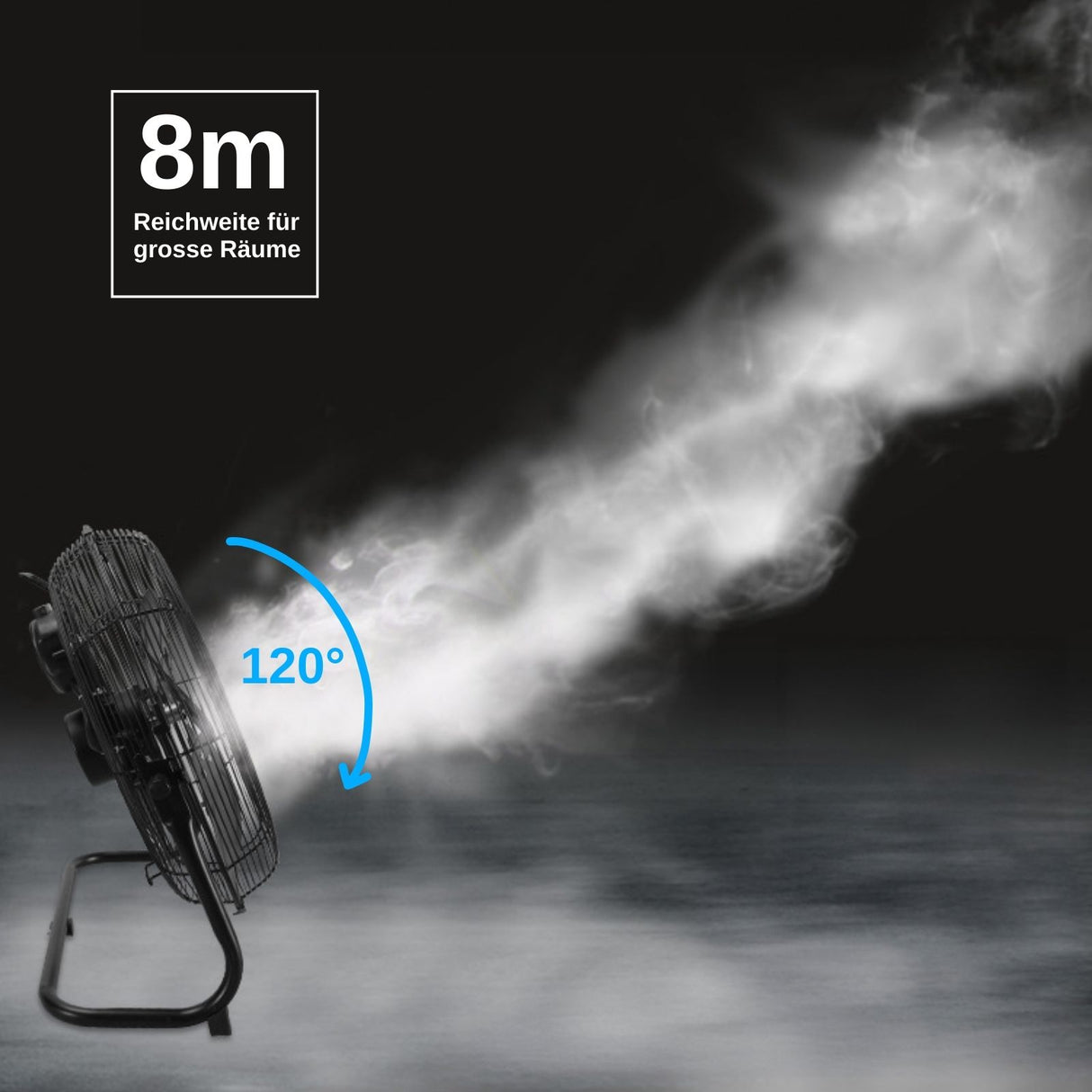 Bodenventilator Standventilator Tischventilator Gebläse Ventilator