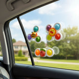 3er-Set Saugnapf-Kreisel Badespielzeug Fidget Spinner Babyspielzeug