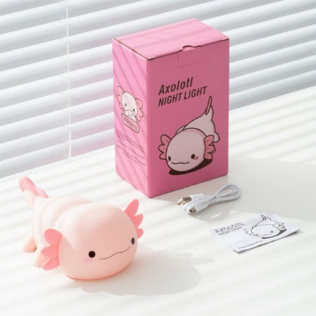 LED-Axolotl-Nachtlicht Tischleuchte Schlaflicht Kinder-Nachttischlampe