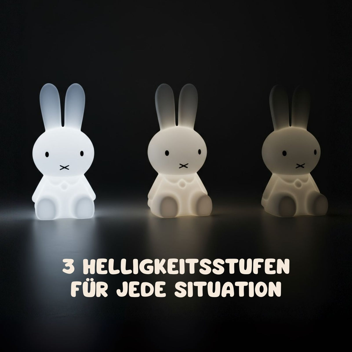 LED-Hasen-Nachtlicht Kinder-Nachttischlampe Tischleuchte Schlaflicht