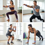 2er-Set Gewichtsmanschetten Handgelenkgewichte Fitnessmanschette