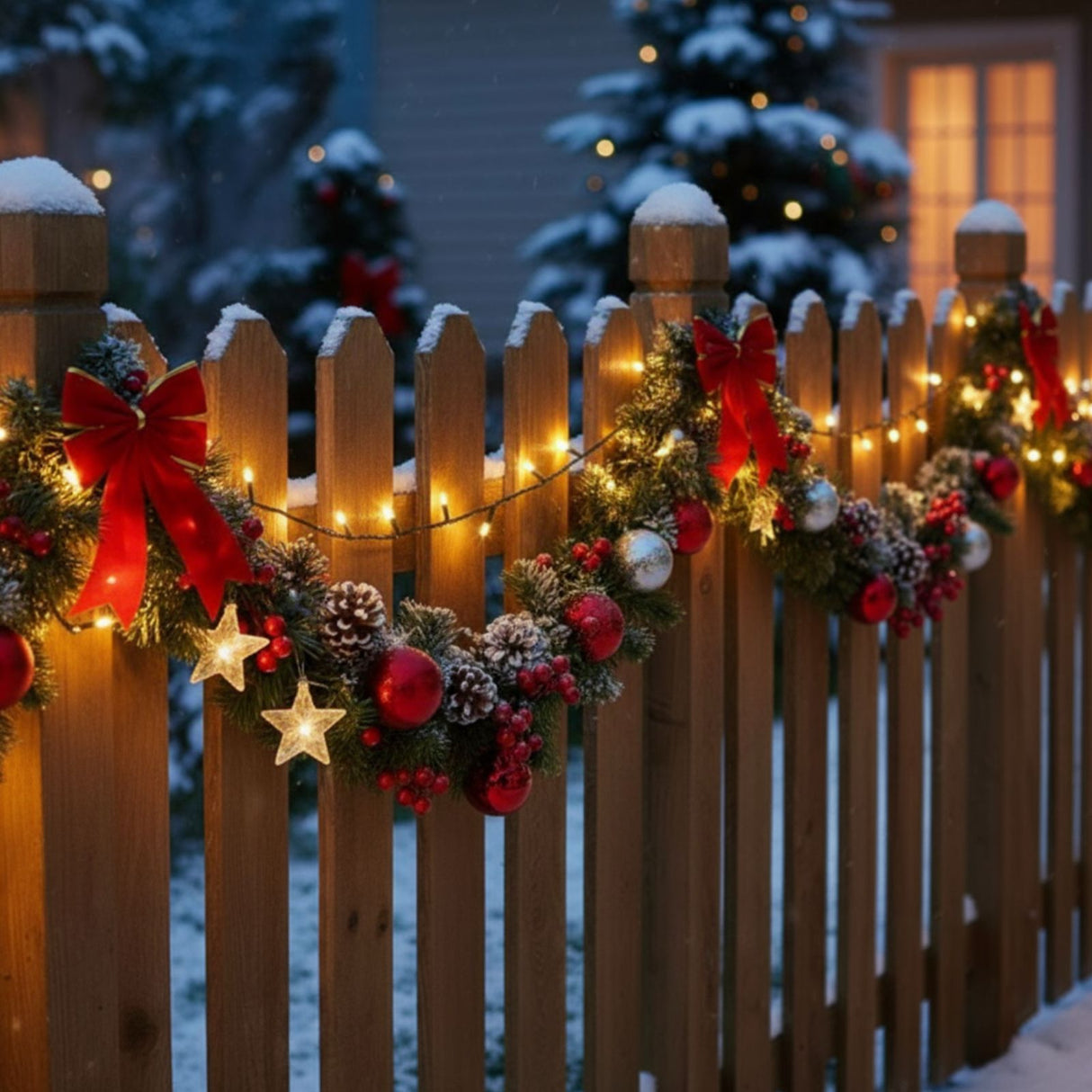 LED Weihnachtslichterkette Cluster-Lichterkette Weihnachtsbeleuchtung