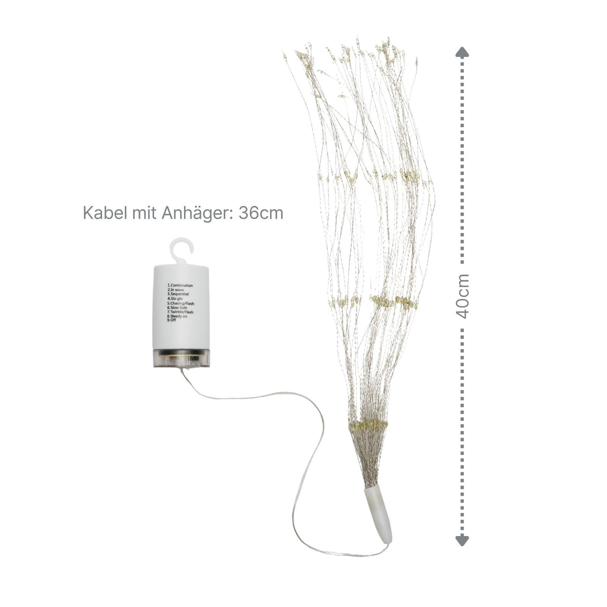 LED Feuerwerkslicht Lichterkette Weihnachtsbeleuchtung Pendelleuchte