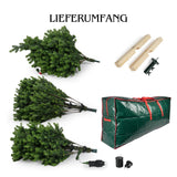 Weihnachtsbaum 210cm mit LED und Tasche Christbaum Tannenbaum Tanne