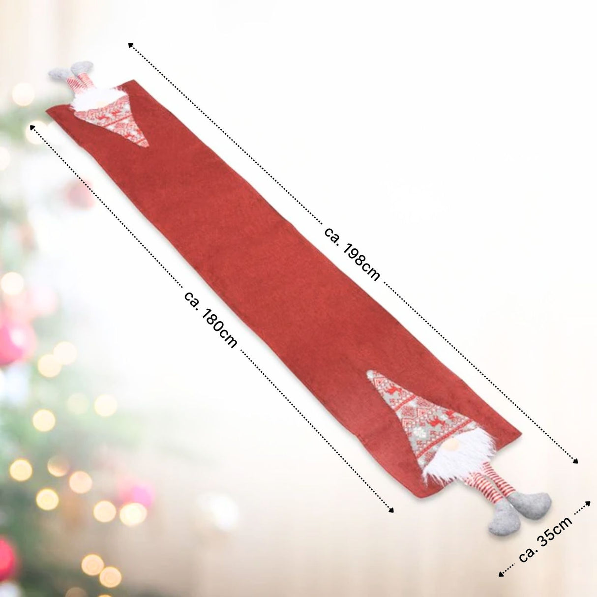 Tischläufer Tischdecke Deko-Läufer Tischband Tischdeko Weihnachtsdeko