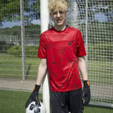 Atmungsaktives Sport T-Shirt Gr. 140 Funktionsshirt Trikot