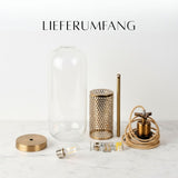 Glas-Deckenleuchte Pendelleuchte Hängelampe Deckenlampe Hängeleuchte