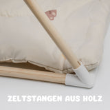 Spielzelt Kinderzelt Kuschelzelt Tipi für Kinder Indoor-Zelt Spielhaus