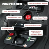 Elektro-Traktor für Kinder Kinderfahrzeug Elektroauto mit Anhänger