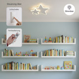 LED Sternen-Deckenleuchte Deckenlampe Lampe Wohnzimmerlampe Leuchte
