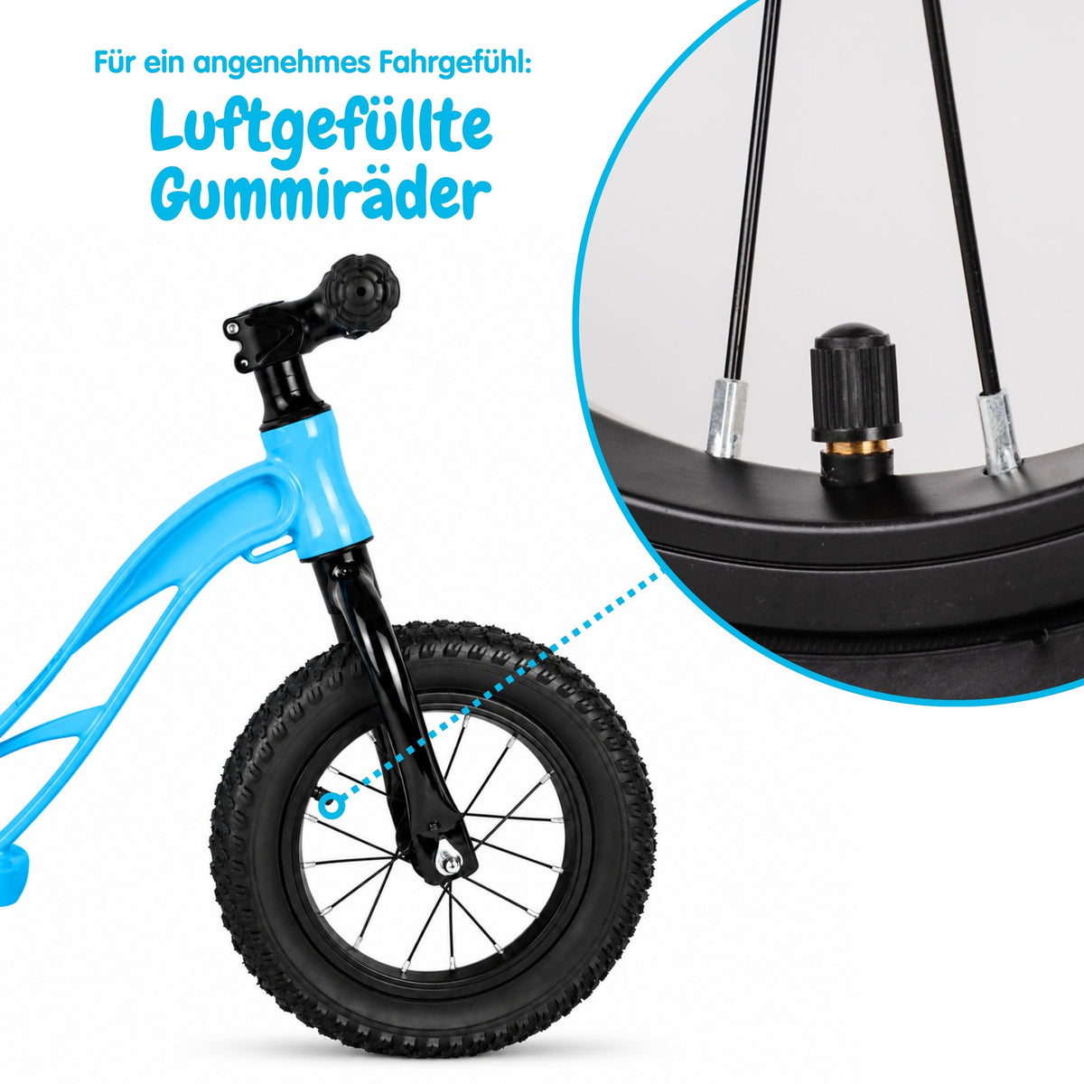 Laufrad Laufvelo Lauflernrad Balance Bike Kinderfahrrad ohne Pedale