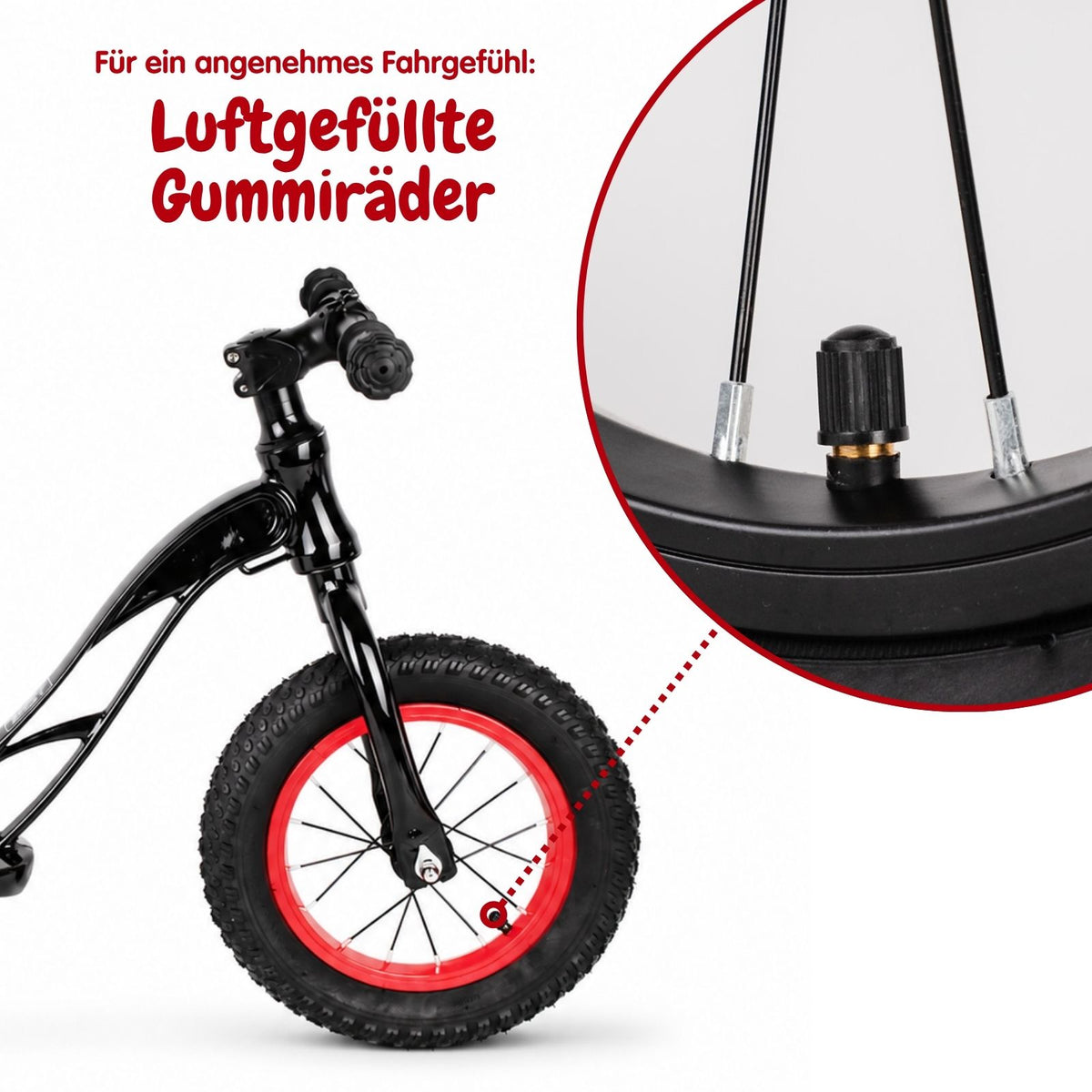 Laufrad Laufvelo Balance Bike Kinderfahrrad ohne Pedale Lauflernrad