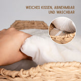 Kratzbaum mit Korb Kletterbaum Katzenbaum Katzenspielzeug Kratzmöbel