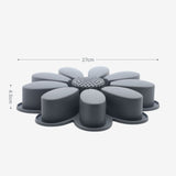 Silikonform Sonnenblume Backform Kuchenform Motivform Schokoladenform