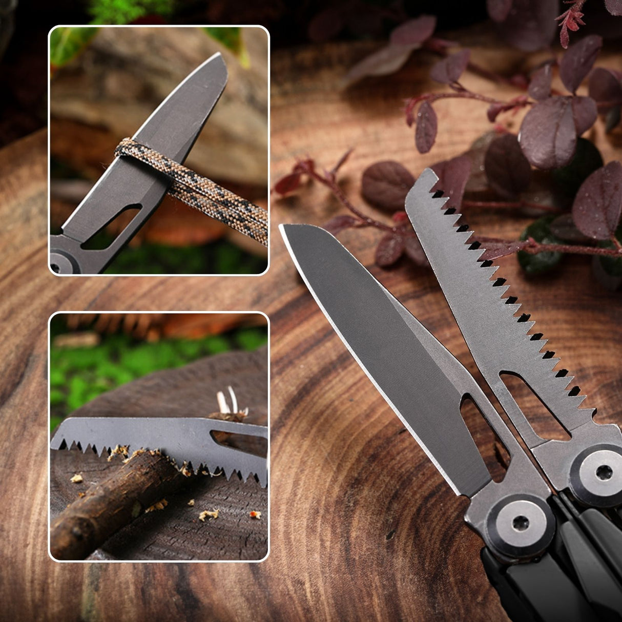 25in1 Multifunktions-Zange Multitool mit Zange Outdoor-Werkzeug