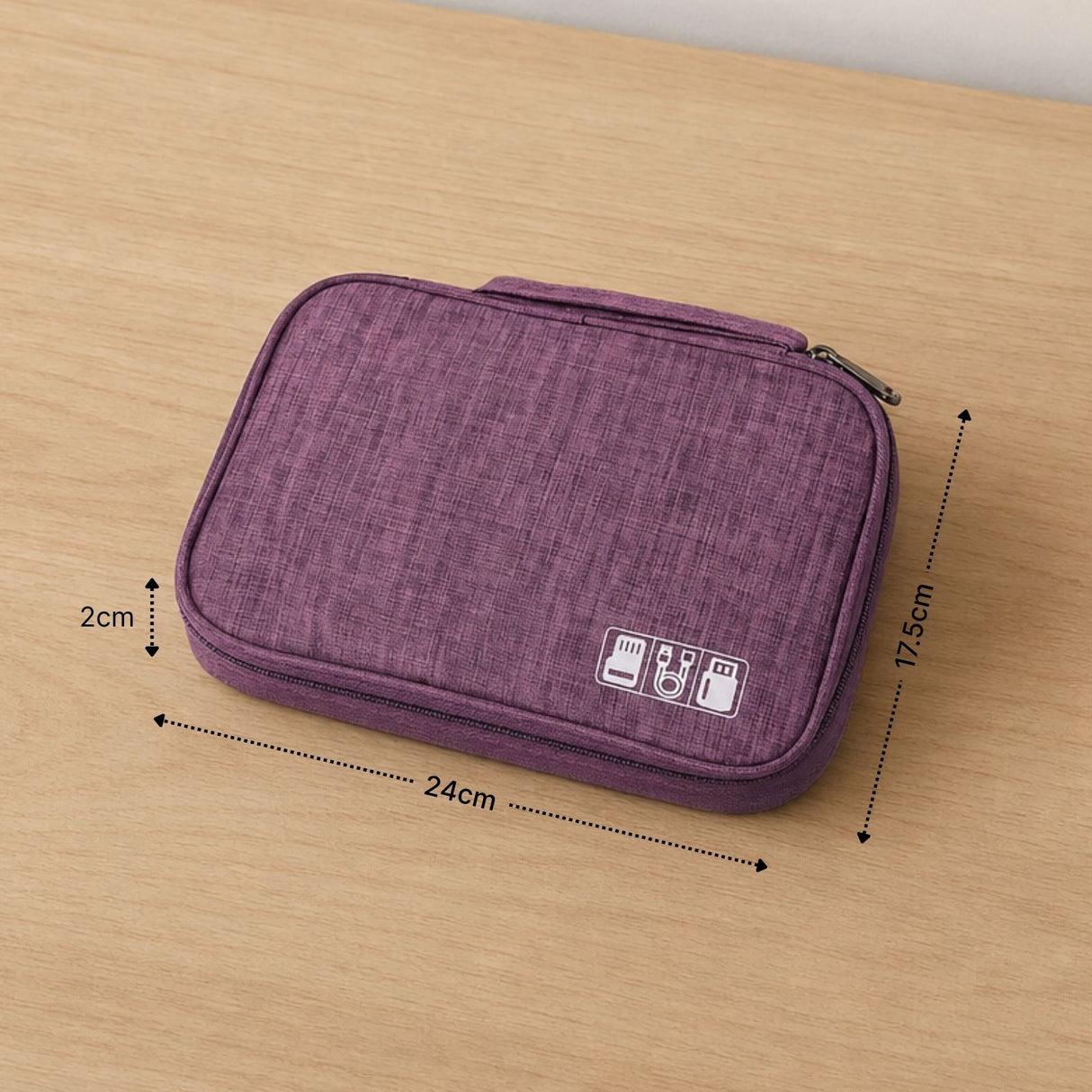 Kabel-Aufbewahrungstasche Zubehörtasche Kabeltasche Zubehör-Organizer