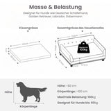Hundesofa Grösse XL Liegeplatz Hundebett Haustiersofa Hundecouch