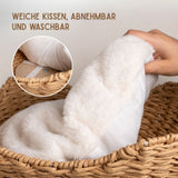 Kratzbaum mit Körben und Rondell Kletterbaum Katzenbaum Katzenspielzeug